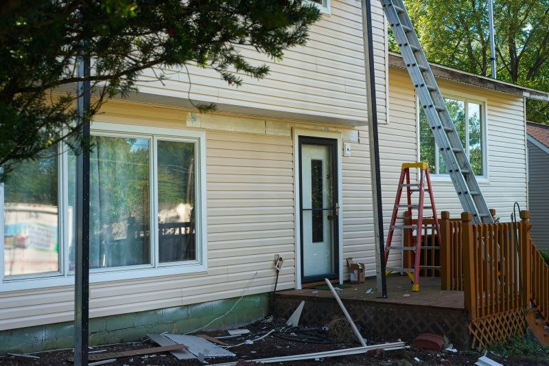 Vertical Vinyl Siding Repair